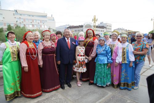 День России в Якутске