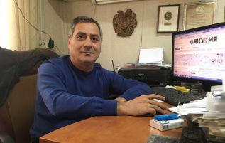 Якутский строитель Рубен Мартаян