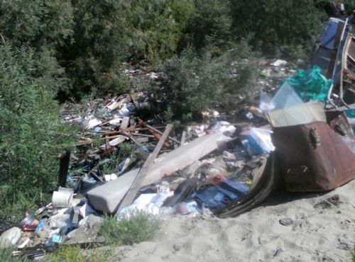 Свалка в Жатае
