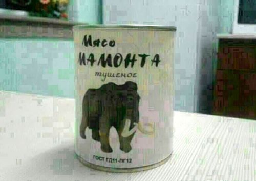 Консервы из мамонта