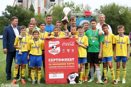 Чемпионский «Пульс» Команда из пригородной Мархи стала лучшей в России