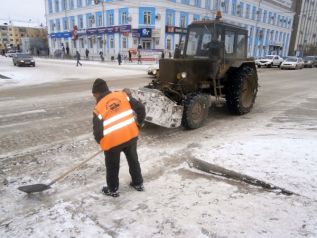 «Якутдорстрой» на борьбе со стихией 