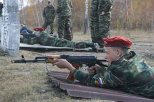 Марш-бросок для юнармейцев