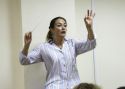 У пульта —  Алевтина Иоффе