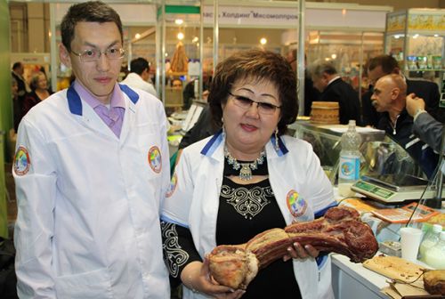 Якутские аграрии  накормили москвичей