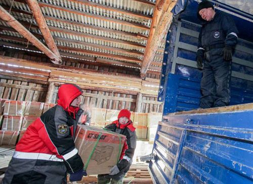 Гуманитарная помощь для северян