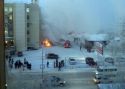 Сгорел автобус 