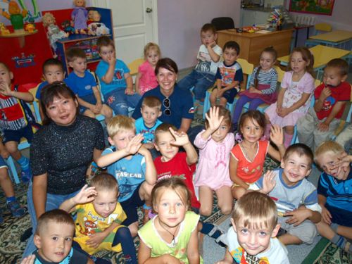 Пожарные  в детском саду