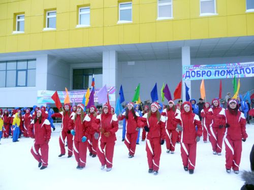 Первые рекорды лыжного центра 