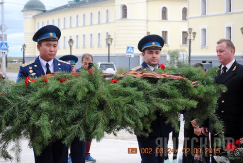 В Якутске открыт памятник герою Клавдию Красноярову