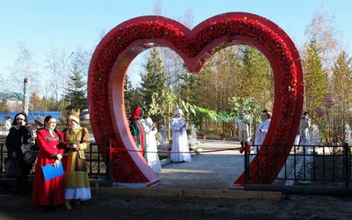 Нюрба застраивается скверами