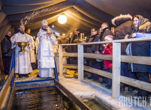 Крещенская купель:  без молитвы не действует
