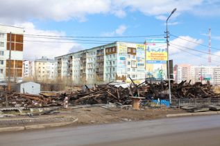 Полыхающий Якутск