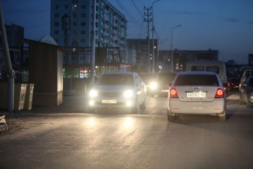 Город ночной, Якутск,  я твой