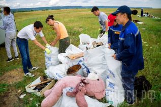 В Тулагино убрали свалку