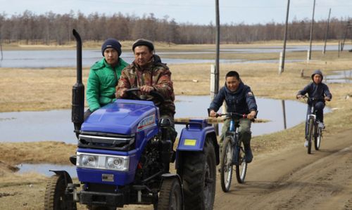 Убегая от воды...