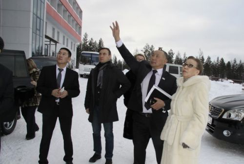 Уровень Алданского  лыжного центра растет