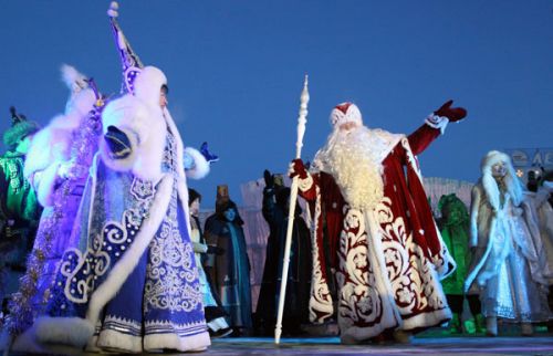 Символ холода отправился в России 