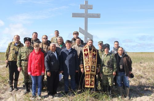 Крест на Шантарских островах