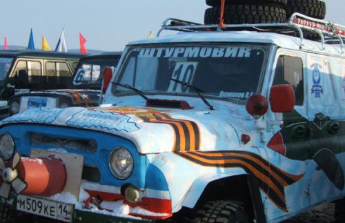 «УАЗы» снега не боятся