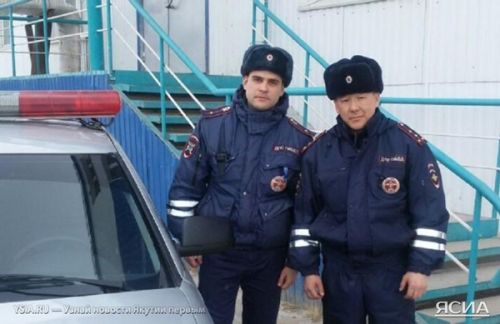 Подвиг бравых полицейских