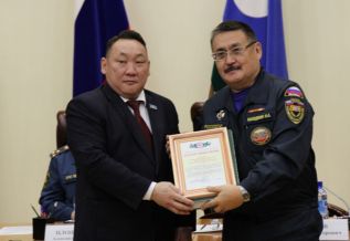 Достойное место якутских пожарных и спасателей
