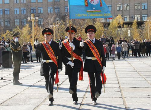 Присяга на главной площади