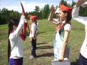 Пионерский костер в Абаге