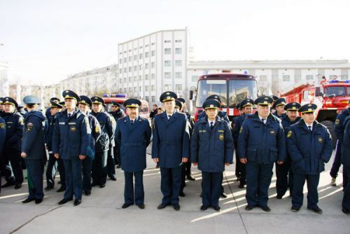 Лучшие спасатели на площади Дружбы 