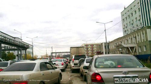 Привокзальный  затор
