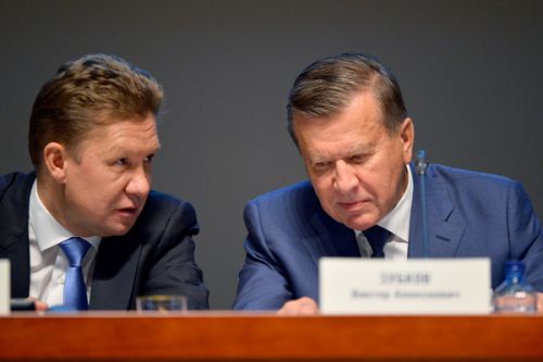 На голубом газу