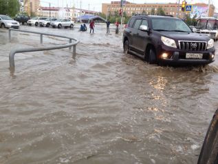 Вплавь по… улице